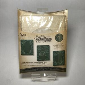 Sizzix Tim Holtz Alterations Embossing Diffusers 657945 3 Templates